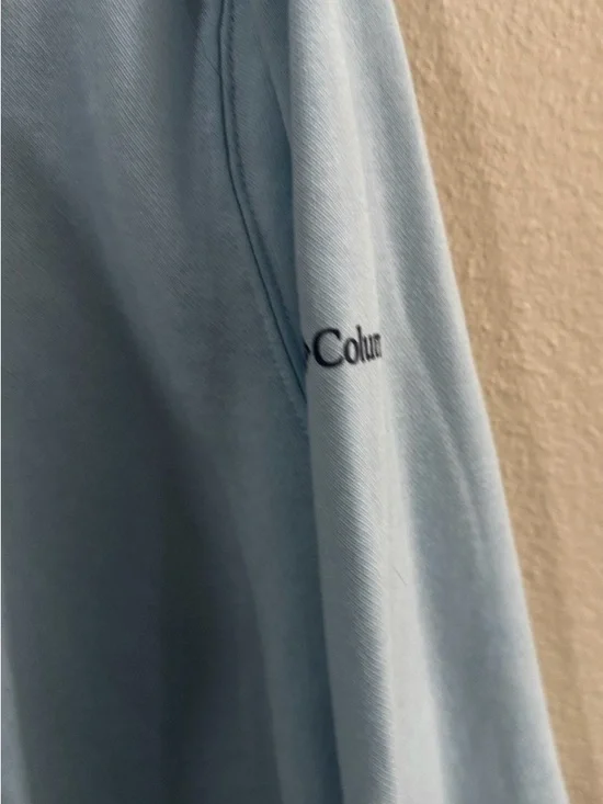 Columbia Light Blue Logo Crewneck Hoodie - Picture 2 of 4